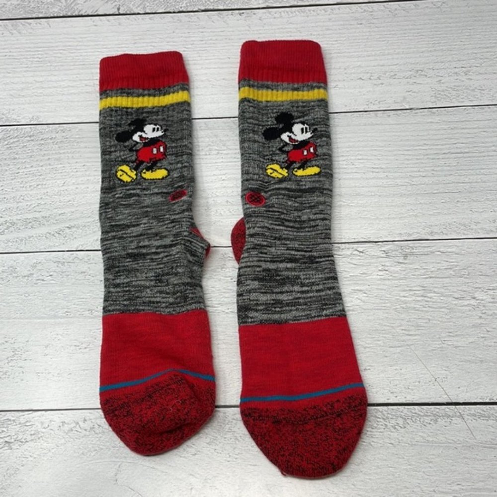 Stance x Vintage Disney 2020 Crew Socks in Mickey Mouse Black L G5